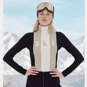 Alp N' Rock: Ski 1970 Sweater, Black, Cream, Tan